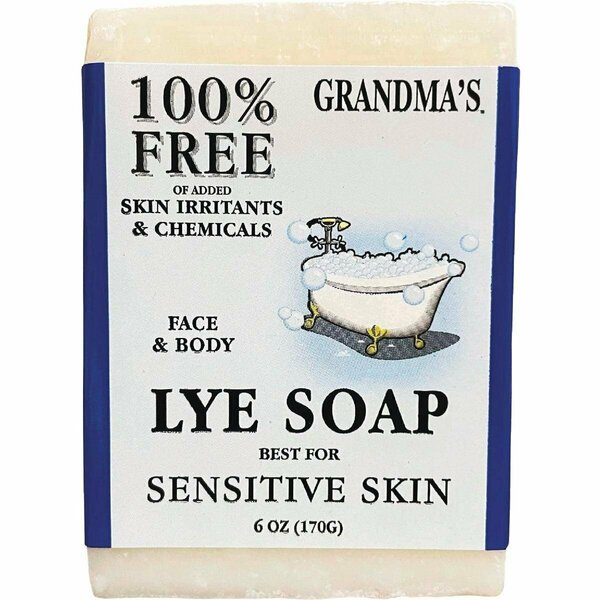 Grandmas 6 Oz. Face & Body Lye Bar Soap 60012